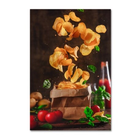 Trademark Fine Art Dina Belenko 'Comfort Food' Canvas Art, 12x19 1X00763-C1219GG